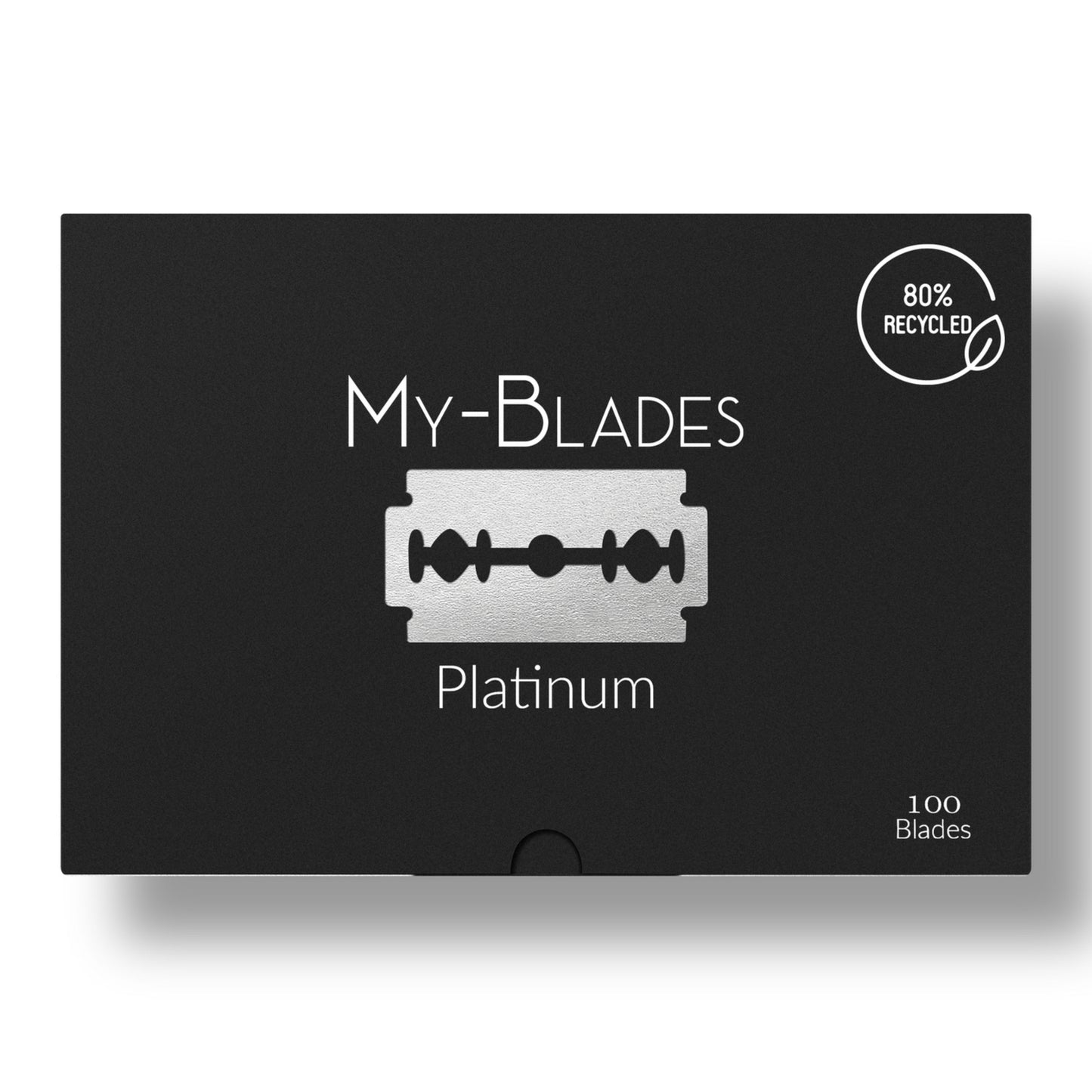 My Blades Platinum Double Edge Razor Blades – ultra sharp, smooth shave blades