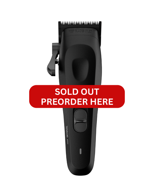 TENSOR 1 Black AI-Powered Professional Barber Hair Clipper