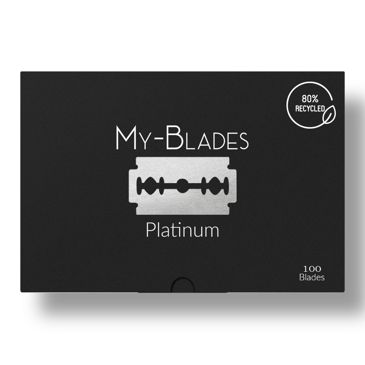 My Blades Platinum Double Edge Razor Blades – ultra sharp, smooth shave blades