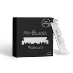 My Blades Platinum Half Razor Blades – sharp, precise shave for barbers and home use
