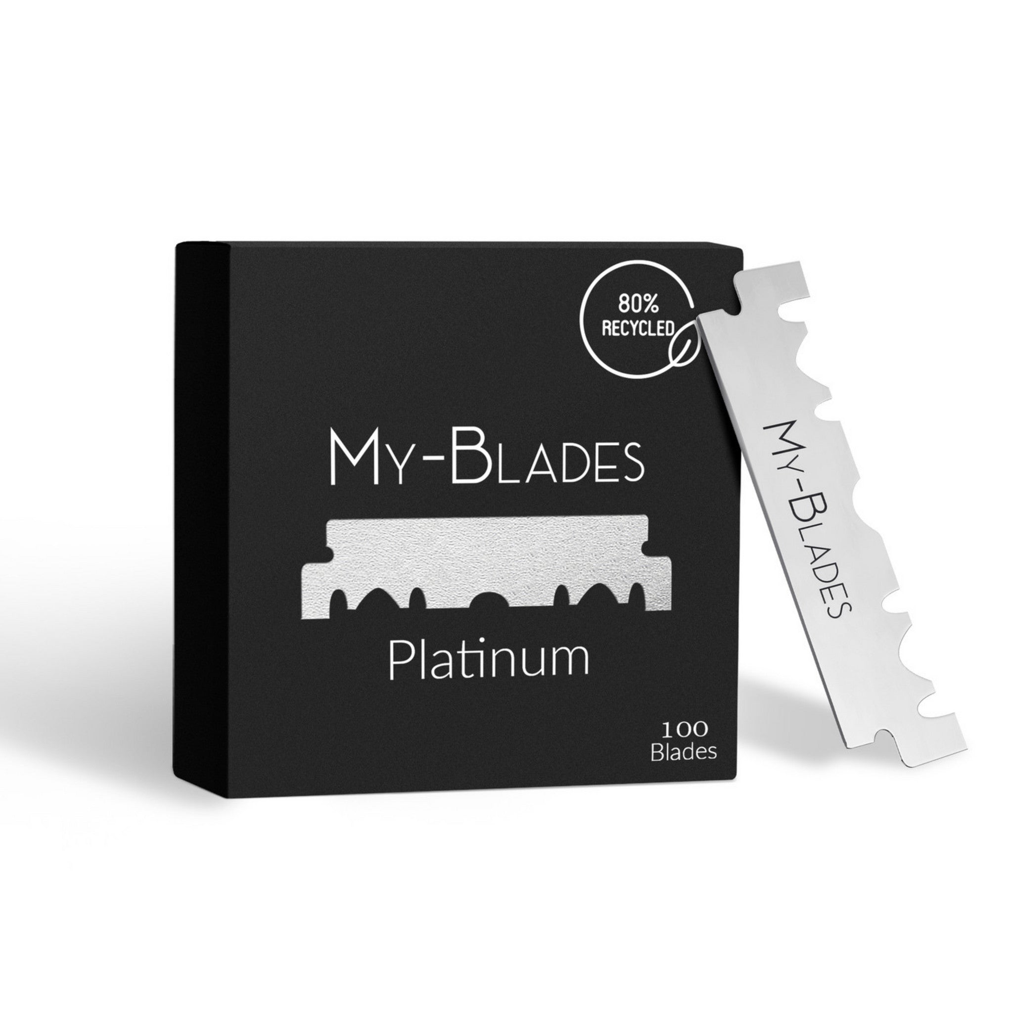 My Blades Platinum Half Razor Blades – sharp, precise shave for barbers and home use