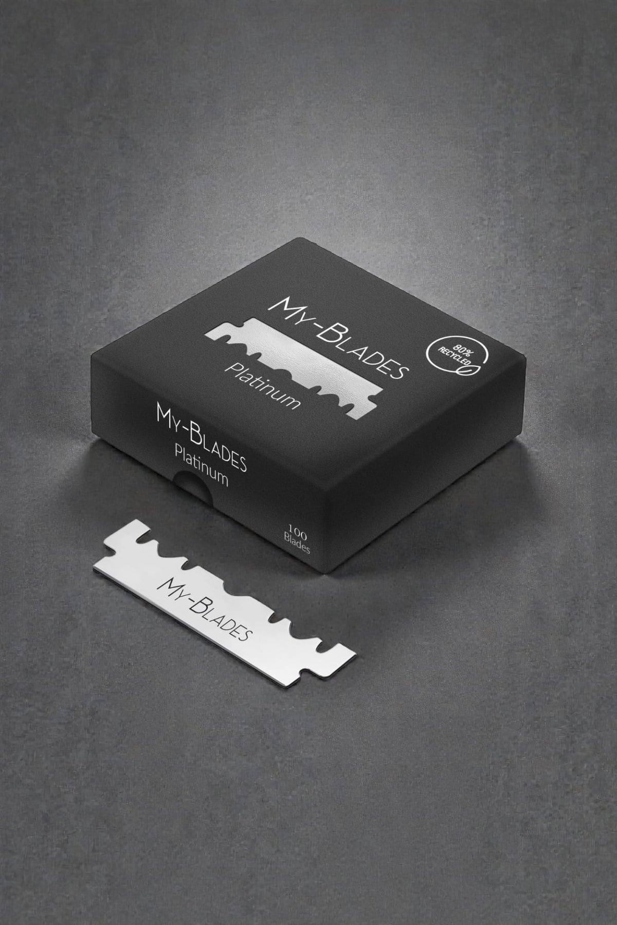 Branded Razorblade Platinum Half Razor Blades – Precision Shaving | My-Blades® – My Blades USA